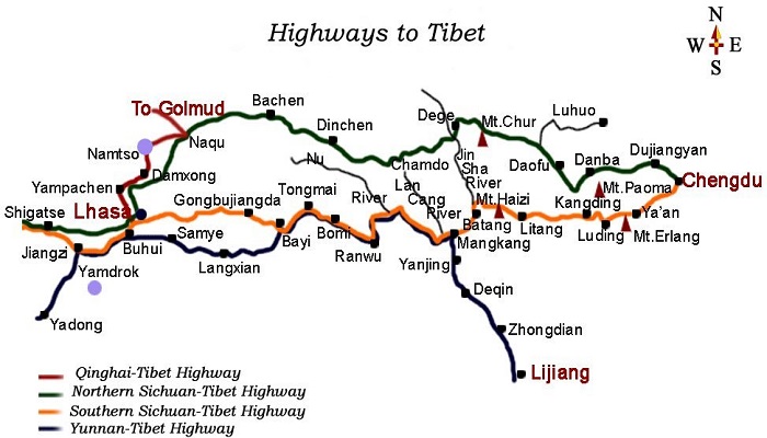 Highways to Tibet