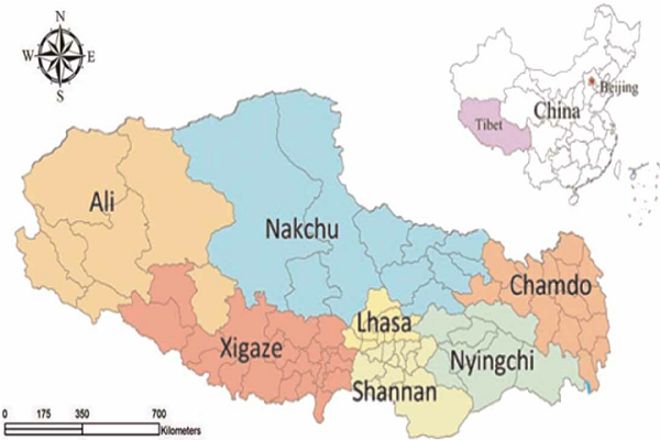 Where is Tibet? Explore Tibet Sitemap and Top Travel Destinations