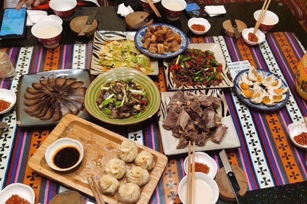 tibetan full meal