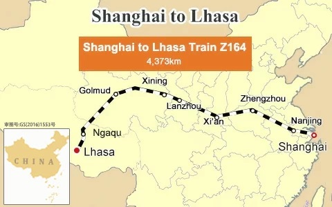 Shanghai to Lhasa Train Guide: Schedule, Tickets & Price