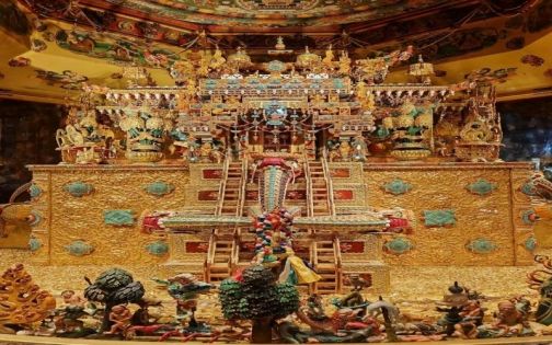 大昭寺纯金大威德金刚坛城，真的被震撼到了_1_西部多吉_来自小红书网页版(1)