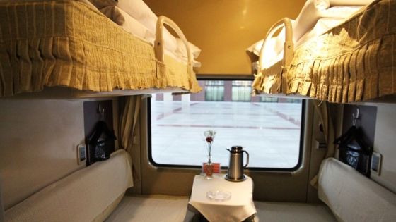 Soft sleeper on the Qinghai-Tibet Railway