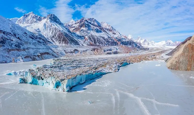 12-Day Tibet Winter Blue Ice Tour: Lhasa, Nyingchi, Everest Base Camp & Namtso