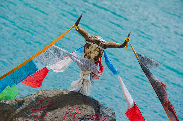 Tibetan lake.