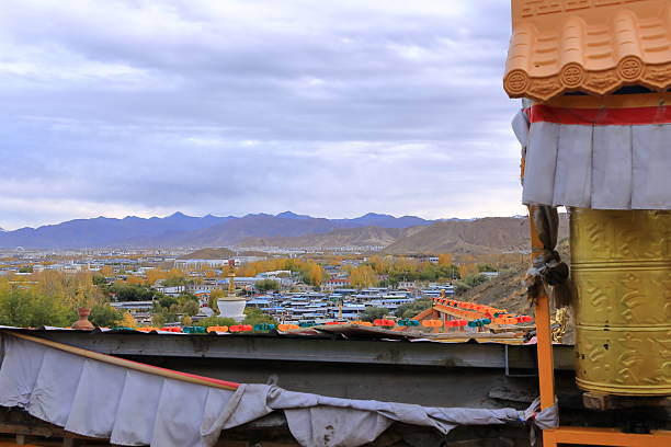 a view over Shigatse