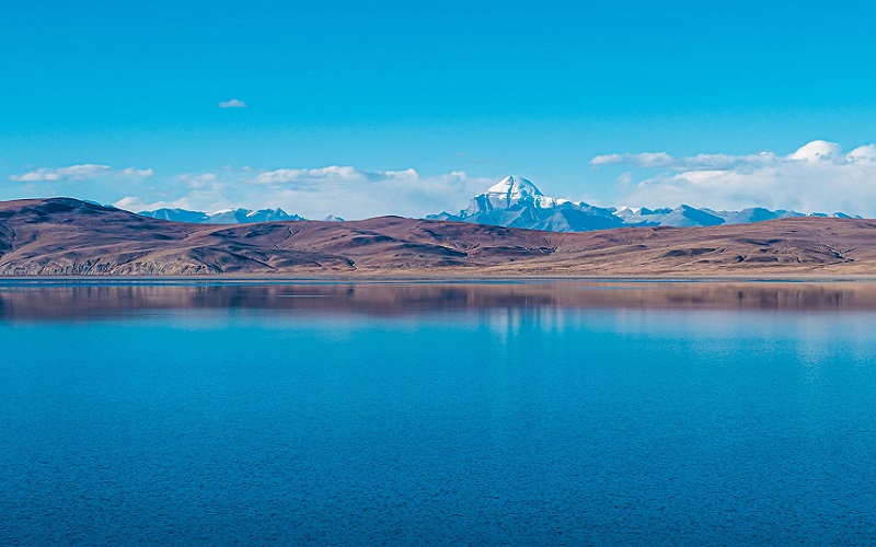 Mount Kailash And Lake Manasarovar