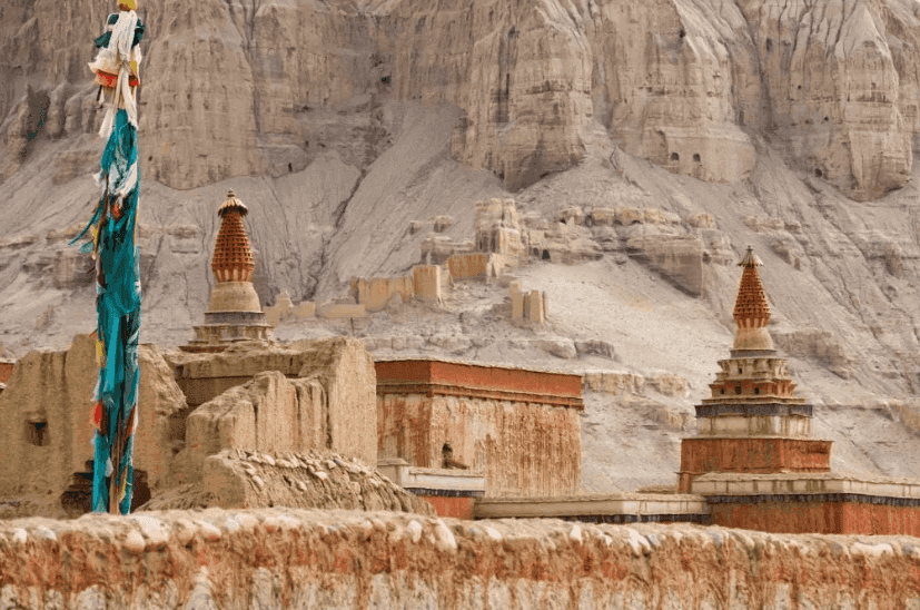 Tholing Monastery in Tada, the capital of Guge Kingdo