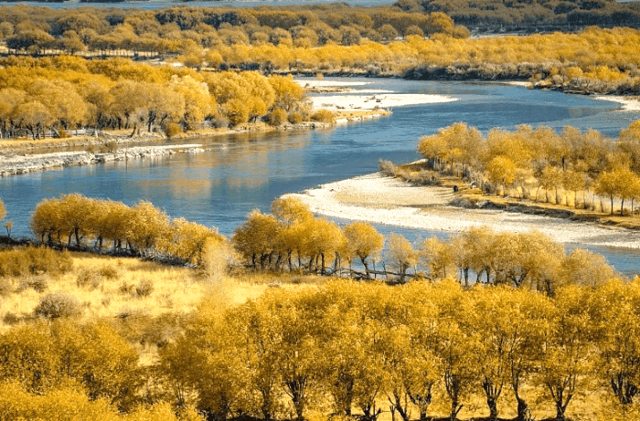The Nyang River in Nyingchi