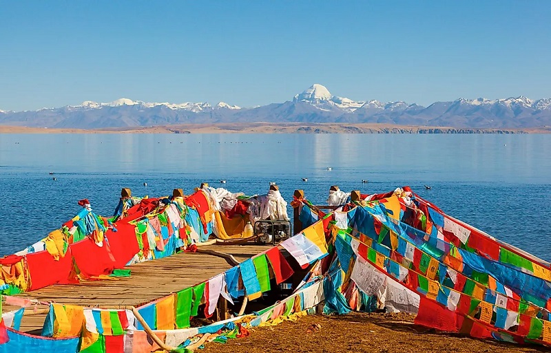 Lake Mansarovar and Mount Kailash