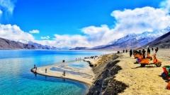 The Sapphire in the Clouds: Exploring Pangong Tso's Dual-Salinity Wonders and Landscapes on G219
