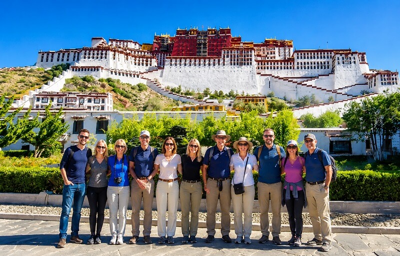 Potala Palace in summer