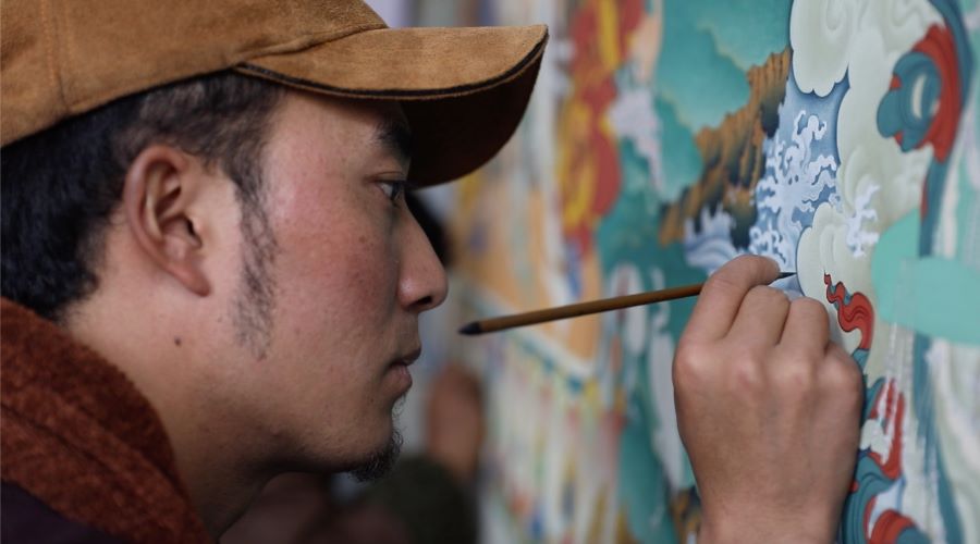 Lhasa Thangka Painting