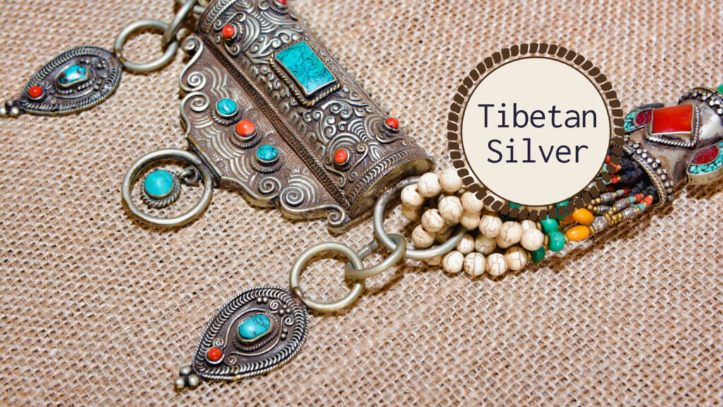 Tibetan silver jewellery