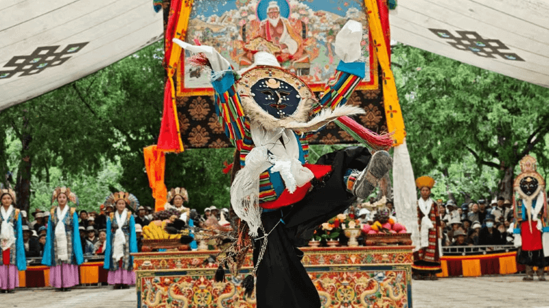 Shoton Festival Tibet