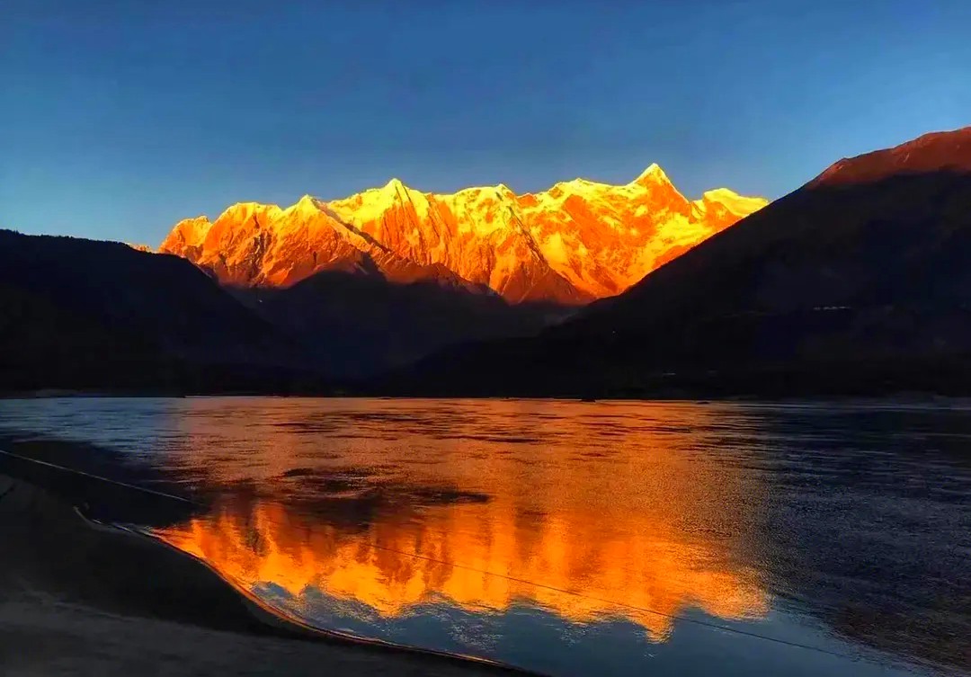 Namcha Barwa Sunset