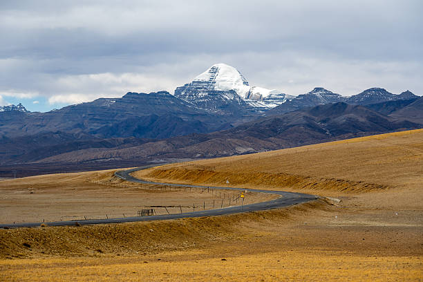 The scenery of Mount Kailash