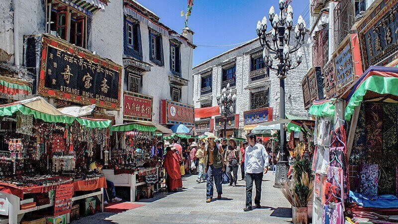 Barkhor Shopping Market